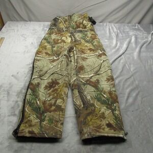 RedHead Bibs Youth Large Camo Insulated Overalls Winter Snow Hunting Pants Large